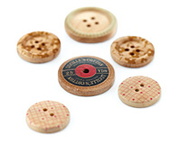 Lucille Wooden Buttons