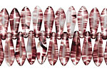 Czech Glass Raisin Dagger 5x15mm
