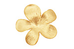 Ezel Findings Gold (plated) 5 Petal Flower Link 27mm