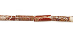 Rosetta Lace Agate Tube 13x4mm