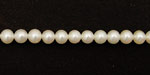 Pearly White Semi-Round 4.5-5mm