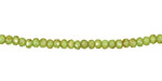 Czech Glass Pistachio Fire Polished Rondelle 2x3mm