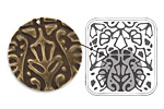 Vintaj DecoEmboss Die Deco Motif 2 3/8"x2 5/8"