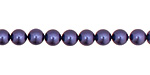 Navy Shell Pearl Round 6mm