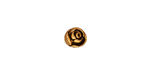 TierraCast Antique Gold (plated) Rose Bead 7mm
