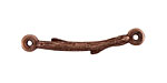 Nunn Design Antique Copper (plated) Mini Twig Connector 32x2mm