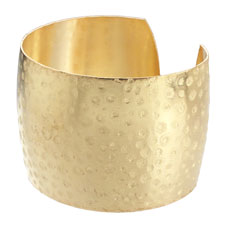 Brass Speckled Cuff 65x45mm