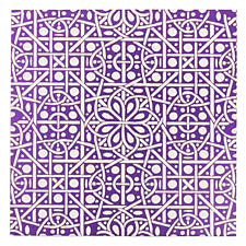 Lillypilly Purple Cross Stitch Anodized Aluminum Sheet 3"x3", 24 gauge