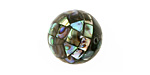 Abalone Mosaic Round 18mm