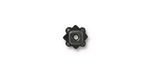 TierraCast Gunmetal Faceted Cube 6x8mm