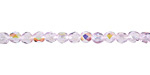 Czech Fire Polished Glass Alexandrite AB Round 3mm