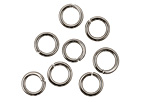 Gunmetal Round Jump Ring 6mm, 18 gauge