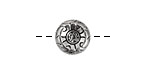 Pewter Aztec Coin 12mm