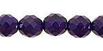 Czech Fire Polished Glass Cobalt Round 12mm