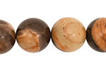 Brown Snakeskin Jasper Round 16mm
