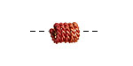 Patricia Healey Copper Coiled Rope 10x8mm