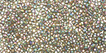 TOHO Transparent Rainbow Frosted Gray Round 11/0 Seed Bead