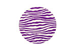 Lillypilly Purple Zebra Anodized Aluminum Disc 25mm, 24 gauge