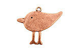 Ezel Findings Antique Copper Big Bird Pendant 31x26mm
