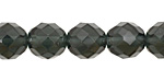 Czech Fire Polished Glass Montana Blue Round 12mm