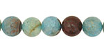 Blue Haze Fire Agate Round 10mm