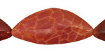 Fire Agate Triangle 40x18mm