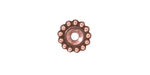 TierraCast Antique Copper (plated) Large Hole Beaded Heishi 2x11mm