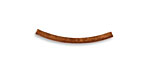 Vintaj Artisan Copper Arched Tube 25x2mm