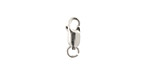 Sterling Silver Straight Large Lobster w/ Ring 12x5mm