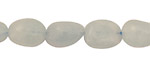 Aquamarine Tumbled Nugget 12-18x8-11mm