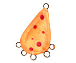 Jangles Ceramic Orange 1-5 Link 40-42x25-27mm