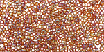 TOHO Transparent Rainbow Frosted Smoky Topaz Round 11/0 Seed Bead