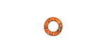 Patricia Healey Copper Tiny Lined Ring 9mm