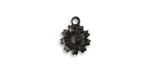 Vintaj Arte Metal Tattered Daisy Charm 10x13mm