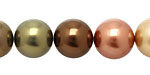 Harvest Shell Pearl Mix Round 14mm