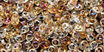 Crystal Twilight SuperDuo 2x5mm Seed Bead