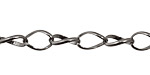 Gunmetal (plated) Twisted Oval Chain