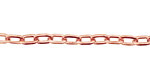 Copper Oval Cable Chain