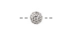 Crystal Pave (w/ Preciosa Crystals) Round 8mm