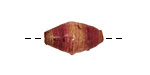 African Paper (camel, merlot) Rice 20x10-11mm