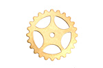 Brass Large Sectioned Gear 25mm