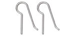 TierraCast Silver Filled Blank Earwire .53"