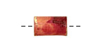 Patricia Healey Copper Quilted Tube 16x10mm