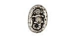Green Girl Pewter Sea Monkey Button 14x19mm