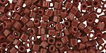 TOHO Opaque Oxblood Cube 3mm Seed Bead