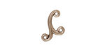 TierraCast Antique Rhodium (plated) Melody Link 12x11mm