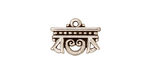 TierraCast Antique Silver (plated) Classic Link 12x16mm