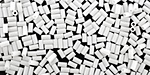 TOHO Opaque White Bugle #1 Seed Bead