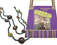 Glass Garden Black Berry Necklace Kit