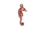 TierraCast Antique Copper (plated) Seahorse Charm 10x24mm